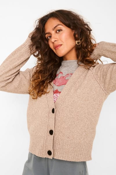 Noisy may Vest Nmian L/s Knit Cardigan Noos 27017083 Nomad Dames Maat - XS