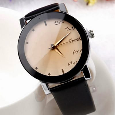 Hidzo Horloge Geekthink ø 37 mm - Zilver - Inclusief horlogedoosje