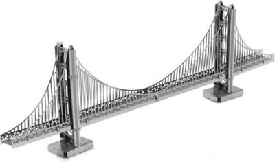 De Bouwplaats Golden Gate Bridge - Metalen bouwpakket - Vanaf 14 jaar