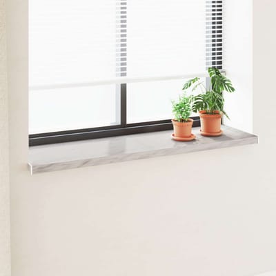 vidaXL - Raamdorpel - Marmeren - textuur - 120 - x - 40 - x - 4,5 - cm - PVC
