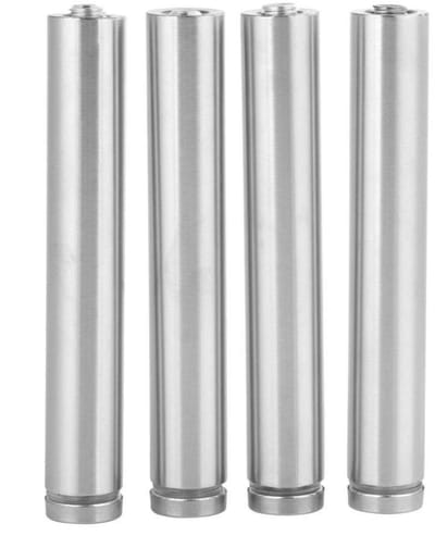 Dailygoods- Afstandhouders 4-delig - Muurbevestigingen - Standoff Houder - Bevestigingspennen - Rubber buffer - 19x120 mm - Standoffs