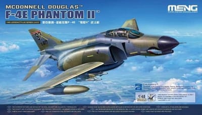 Meng Model Modelbouwpakket Militaire voertuigen - MENG LS017 McDonnell Douglas F-4E Phantom II Plastic - 1:48 - Modelbouw