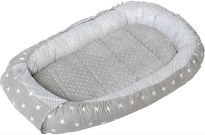 DnA® Babynestje - Baby Bed - Baby Nestje - Grijs - 100cm x 60cm x 15cm