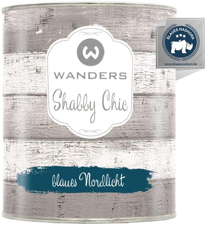 Wanders24 Kreideverf – Meubelverf mat – 750 ml – Blauw Noorderlicht