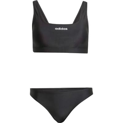 Adidas Padded Bralette Bikini Zwart 32 Vrouw