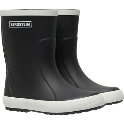 Bergstein Classic Unisex Junior Regenlaarzen - Black
