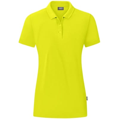 Jako Organic Polo Dames - Lime | Maat: 34