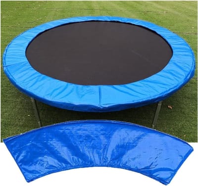 Trampoline Rand Beschermer - Veiligheidskussen Rand - Buiten Spelen - Waterdicht UV-bestendig - 8FT - Blauw