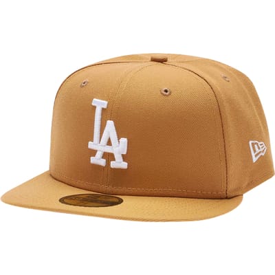 New Era MLB Los Angeles Dodgers 59fifty Fitted Pet Beige