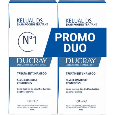 Ducray Kelual Ds Verzorg. Sh 2x100ml Nf Promo