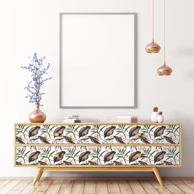 Tropische meubelsticker Sarawut 40 x 60 cm
