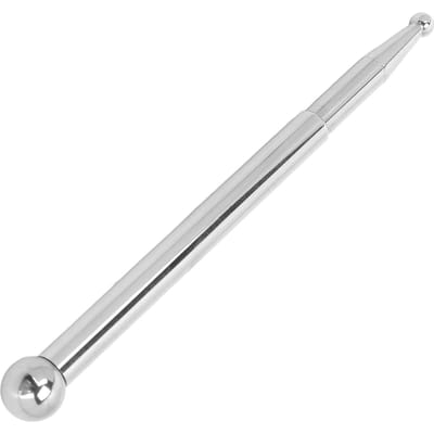 Outil de Massage des Tissus Profonds en Acier Inoxydable Stylo d'Acupuncture Manuel pour Maison Salon Beauté Argent