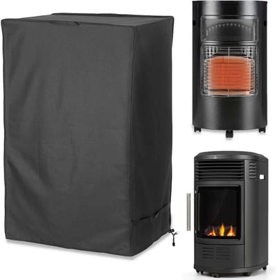 Dailygoods- Afdekzeil Waterdicht - Beschermkap Gasverwarming - 420D Oxford-doek - Verstelbaar Trekkoord - Binnenafdekking - Bescherming Tegen Stof
