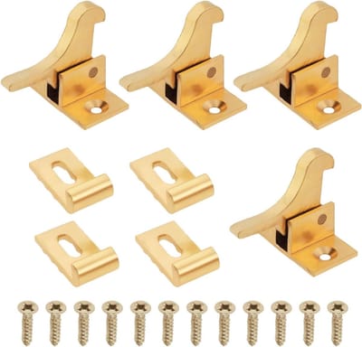 Set Messing Venster Catch Deurslot voor Oude Venster Elleboog Klink Heavy Duty Kast Deur Klink voor Kasten Deuren