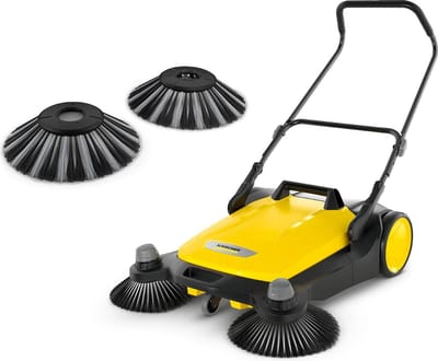 Kärcher S 6 Twin + Veegborstels nat vuil – veegmachine  - 2 Zijborstels - 86cm - 38L