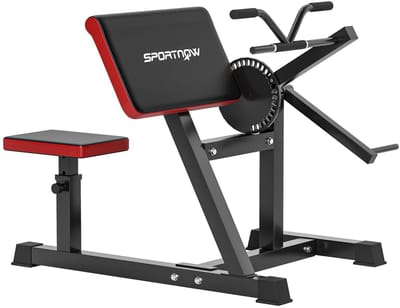 Archi 2-in-1 Biceps- en Tricepsmachine – Hometrainer - Verstelbare Curlbank met Halterhouder – Krachtstation voor Thuisgym - Zwart