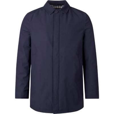 Aquascutum Active Shell Active Mid Trench Marineblauwe Jas