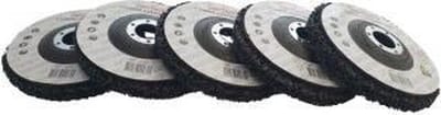 Reinigingsschijven 125 mm - 5 stuks - slijptol aansluiting