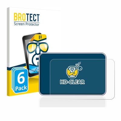 BROTECT - Screenprotector voor Tandem diabetes care t:slim X2 Insulin Pump - Folie Beschermfolie transparant 6 Stuks