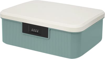 Vergrendelbare Medicijnkoffer met Cijferslot - 16 Liter Opslag voor Medicijnen en Persoonlijke Goederen