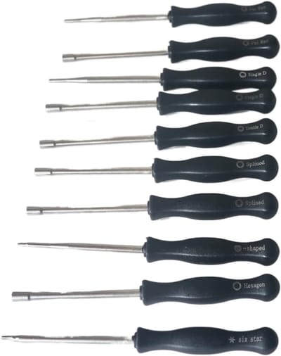 Carburateur Gereedschap Set - Afstel Tool - Motor Onderhoud - 10 Delige Set - Universeel - Metaal