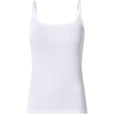 ESMARA Dames spaghettitop (wit, XS (32/34))