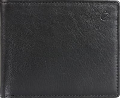 Esquire Eco Portemonnee Leer 11 cm - Jongens - Horizontaal - black