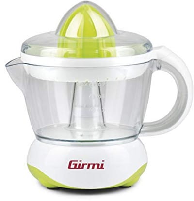 Citruspers 25W kunststof wit/groen - Handige en krachtige sap extractor