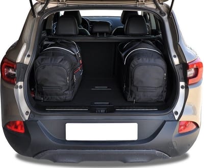 RENAULT KADJAR 2015+ 4-delig Reistassen Op Maat Auto Interieur Kofferbak Organizer Accessoires