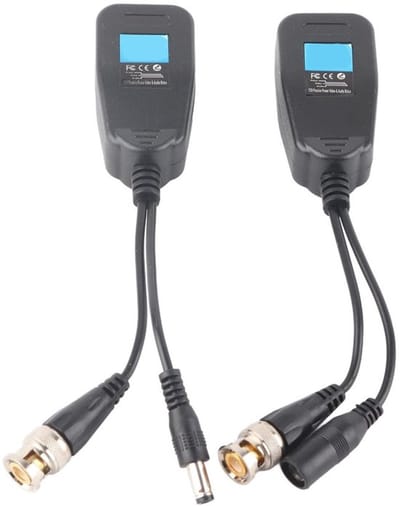 Dailygoody Video Balun - Passieve Ontvanger en Zender - Utp