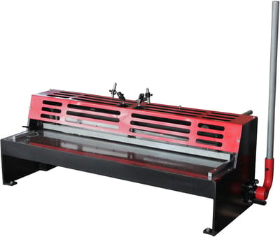 Professionele handbediende plaatschaar 1050 mm – 1 mm capaciteit & 2-delige laser-set Torros CTE1050PRO
