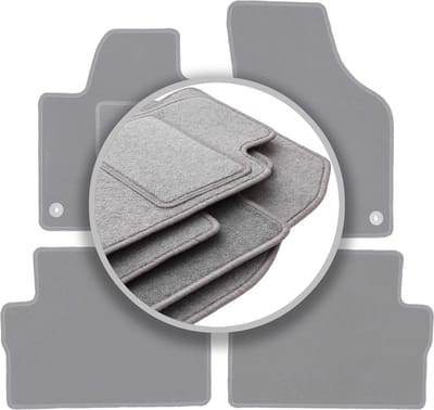 Grijze automatten voor: Volkswagen Sharan II minivan (2010-)