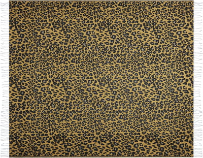 JAMUNE - Plaid - Bruin - 130 x 170 cm - Polyester