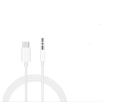 Lightning naar Aux kabel - Kabel geschikt voor iPad en iPhone - 1 meter - Wit - Audiokabel - Headphone Jack Audio Aux Kabel - CHPN