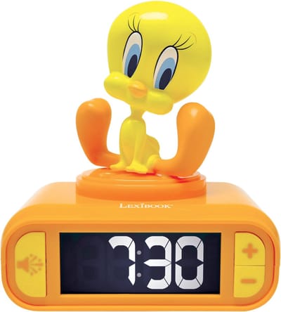 Tweety Nachtlampje Wekker met geluiden