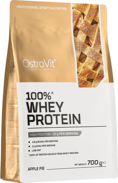 OstroVit - 100% Whey Protein - 700 g - apple pie - Whey Eiwit- appeltaart - Eiwit Poeder