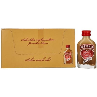 Küsschen Sahnelikör 15% Vol. 20x0,02l