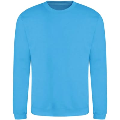 Just Hoods - AWDis Sweat - Hawaiian Blue maat L