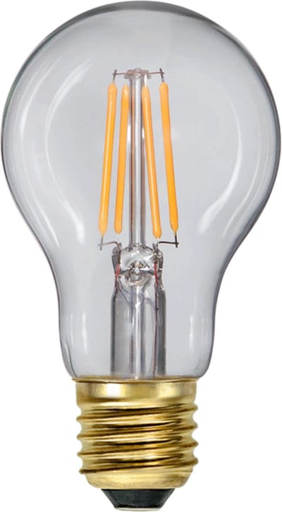 Standaard bol - E27 - 4W - Super Warm Wit <2200K - Dimbaar - Filament - Helder