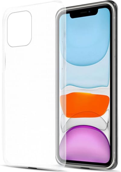 Cadorabo Hoesje geschikt voor Apple iPhone 12 MINI in VOLLEDIG TRANSPARANT - Beschermhoes gemaakt van flexibel TPU Silicone Case Cover