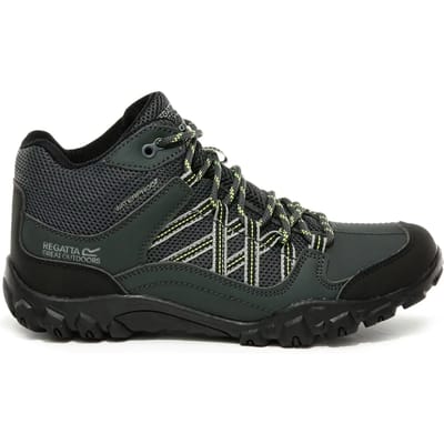 Regatta Edgepoint Mid Wandelschoenen Grijs EU 28 Jongens,Meisjes