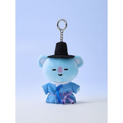 LINE FRIENDS BT21 K-Seonbi Pluche Sleutelhanger Karakter Selectie KOYA gray