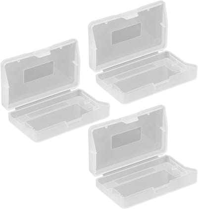 Transparante Game Card Box, Set van 10 Stuks, Compacte en Lichtgewicht Bescherming voor GBA Spellen en Accessoires