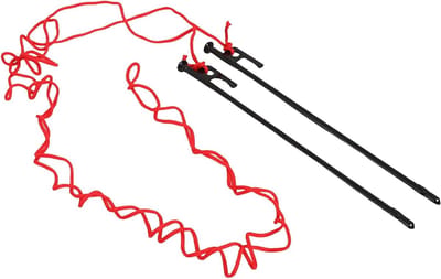 Golf Richtingaanwijzer - Swing Hulpmiddel - Nauwkeurigheid Verbeteren - Robuuste Metalen Staaf - 350cm Maximale Uitslag - Rood