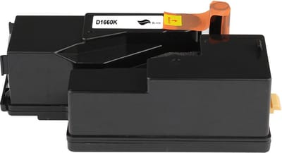 Dell 593-11130 - Toner Zwart - 1250 pagina's - Huismerk Compatible - Geschikt voor Dell C1660w - D1660K alternatief - Dell toner
