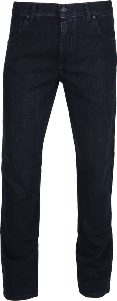 Alberto - Heren Jeans - Heren - W32 X L32 - Blauw - Katoen - 8237-1393-Stone