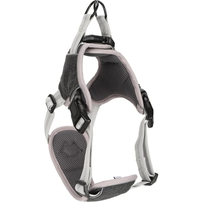 Harnais Gilet pour Chien Animal de Compagnie Réglable Anti-Perte Gilet Réfléchissant pour Chien Grand Moyen Noir S black