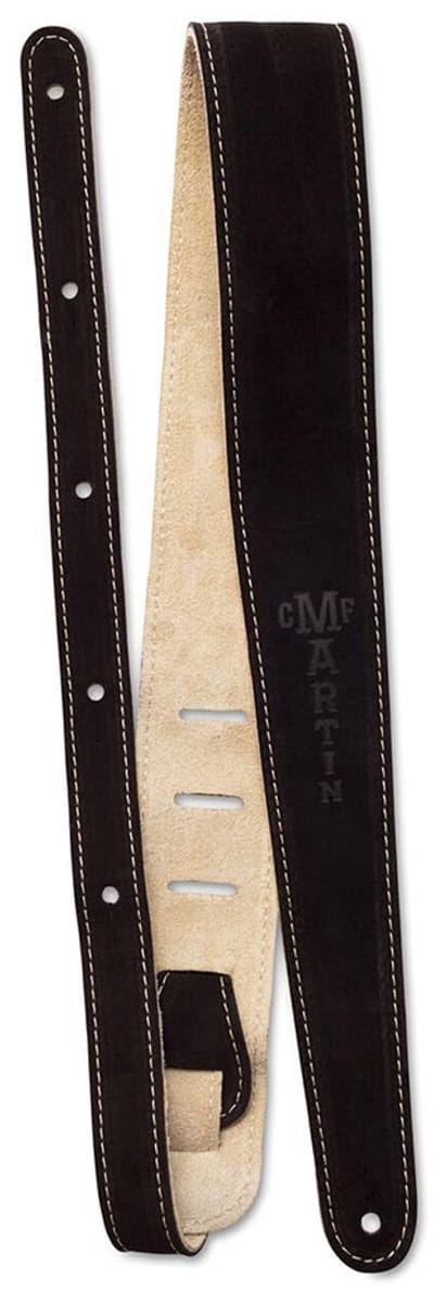 Martin 18A0017 Suède Gitaarband Bruin