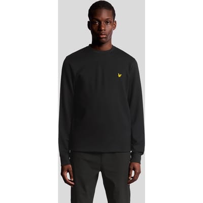 Lyle & Scott Crew Neck Fly Fleece Sweater Heren - Maat XL