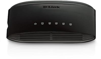 5-Poorts Fast Ethernet Desktop Switch - Onbeheerd, Compact, Geschikt voor SoHo